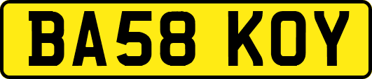BA58KOY