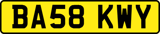 BA58KWY