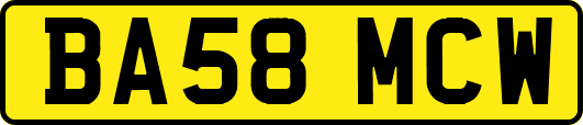 BA58MCW