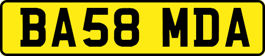 BA58MDA