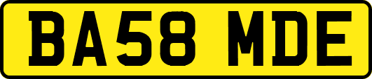 BA58MDE