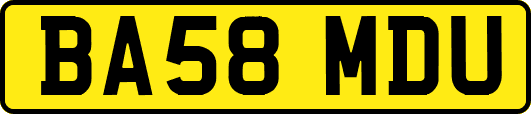 BA58MDU