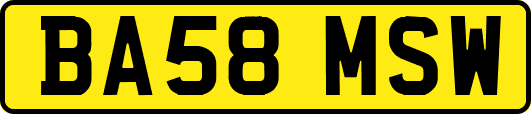 BA58MSW