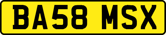BA58MSX
