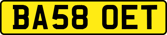 BA58OET
