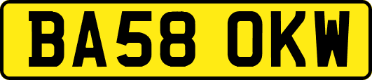 BA58OKW
