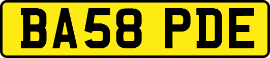 BA58PDE