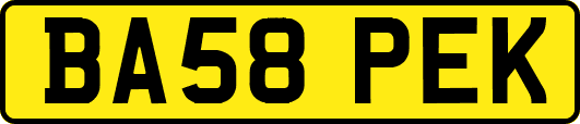 BA58PEK