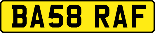 BA58RAF