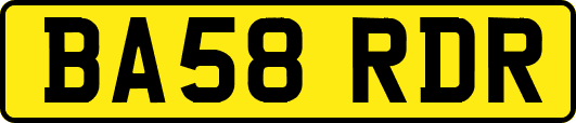 BA58RDR