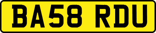 BA58RDU