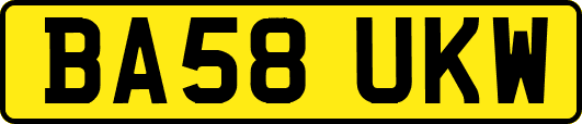 BA58UKW