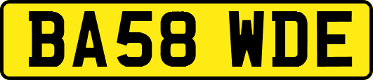 BA58WDE