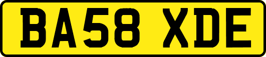 BA58XDE