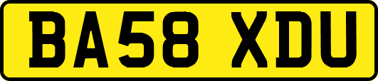 BA58XDU