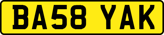 BA58YAK