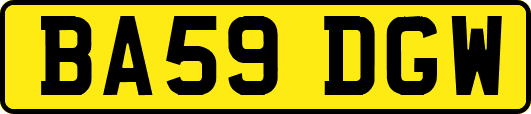 BA59DGW