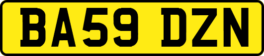 BA59DZN