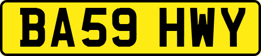 BA59HWY