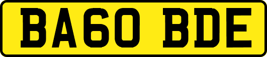 BA60BDE