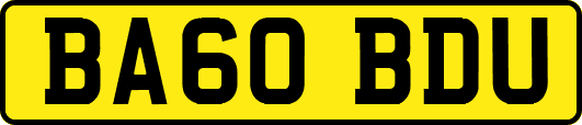 BA60BDU