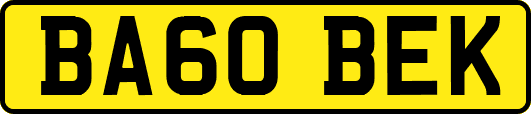BA60BEK