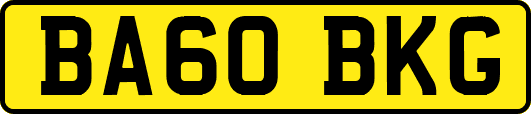 BA60BKG