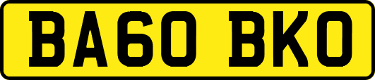 BA60BKO