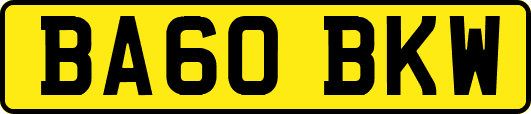 BA60BKW