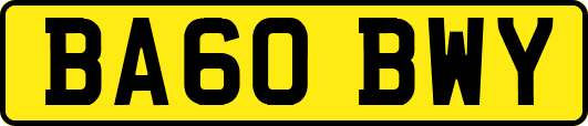 BA60BWY