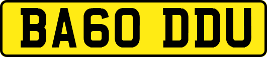 BA60DDU