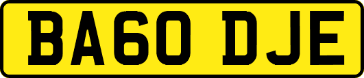 BA60DJE