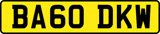 BA60DKW