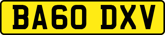 BA60DXV