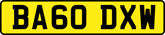 BA60DXW