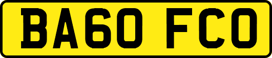 BA60FCO