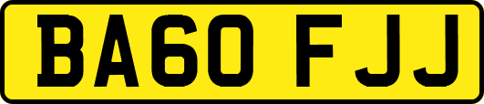BA60FJJ