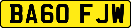 BA60FJW