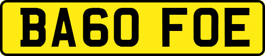 BA60FOE