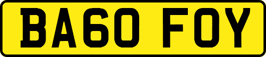 BA60FOY
