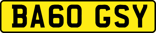 BA60GSY