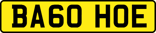 BA60HOE