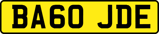 BA60JDE