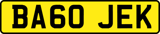 BA60JEK