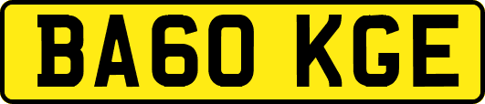 BA60KGE