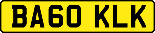 BA60KLK