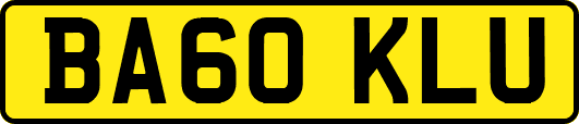 BA60KLU