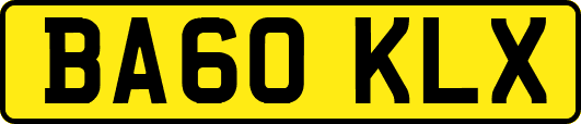 BA60KLX