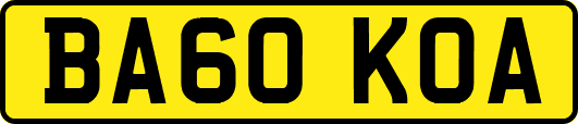 BA60KOA
