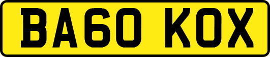 BA60KOX